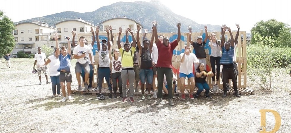 RoncaCamp, studenti e richiedenti asilo 'costruiscono' un parco per la comunità